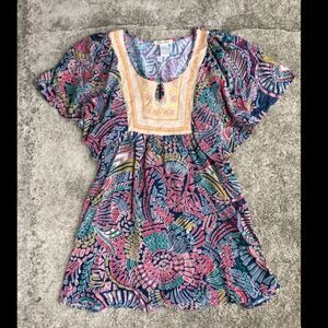 Flying Tomato boho sleeve dress. Small